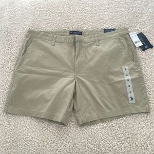 Men’s U.S. Polo Khaki Shorts